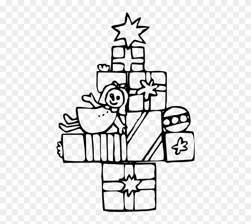 Christmas Present Tree - Presents Clipart #90383