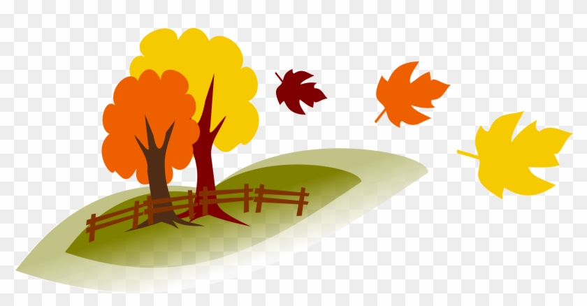 File - Design-fall - Down Down Yellow And Brown The Leaves Clipart