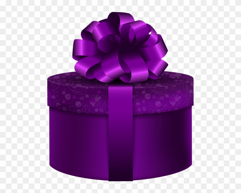 ○••°‿✿⁀boxes‿✿⁀°••○ - Purple Gift Clipart - Png Download #90478