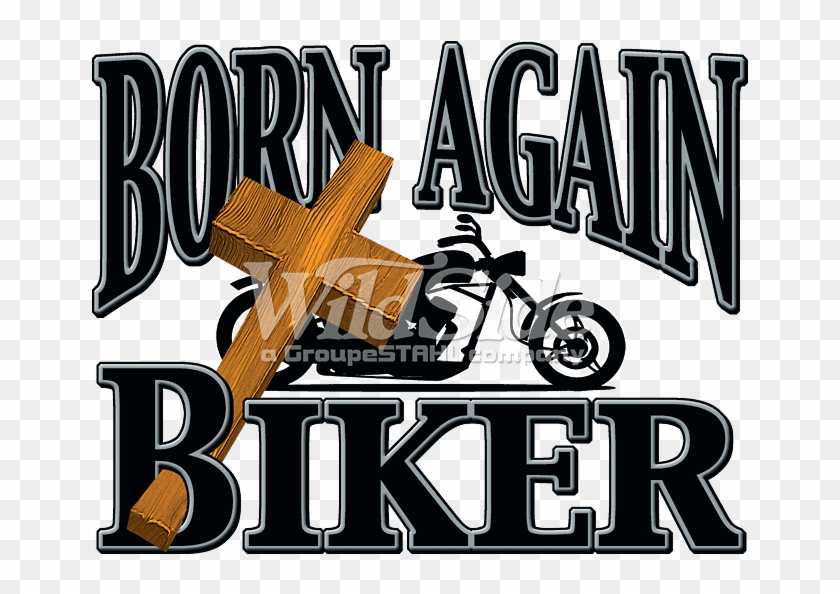 Born Again Biker - Poster Clipart