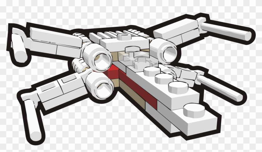 X-wing Starfighter Clipart