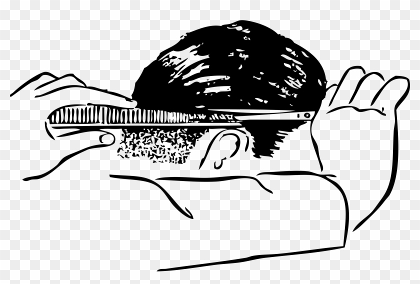 This Free Icons Png Design Of Shears And Comb 1 Clipart #90784