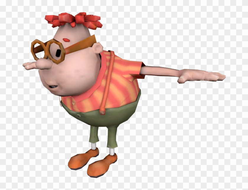 Jimmy Neutron Png - Carl Jimmy Neutron T Pose Clipart #90885