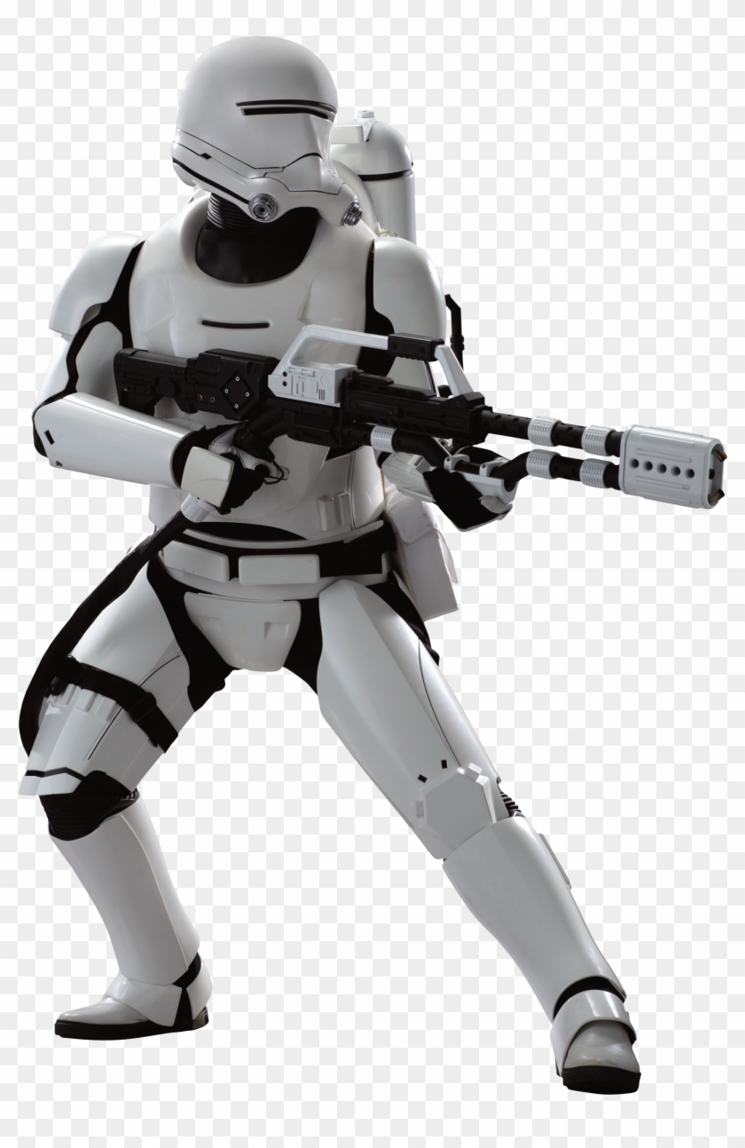 Foflametrooper-fathead - First Order Flametrooper Clipart #91133