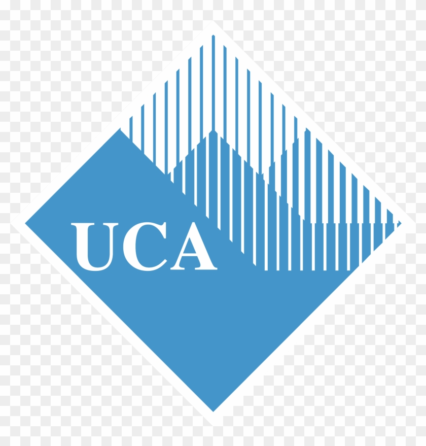 Logo Uca Rhombus Blue White Frame - University Of Central Asia Logo Clipart #91135