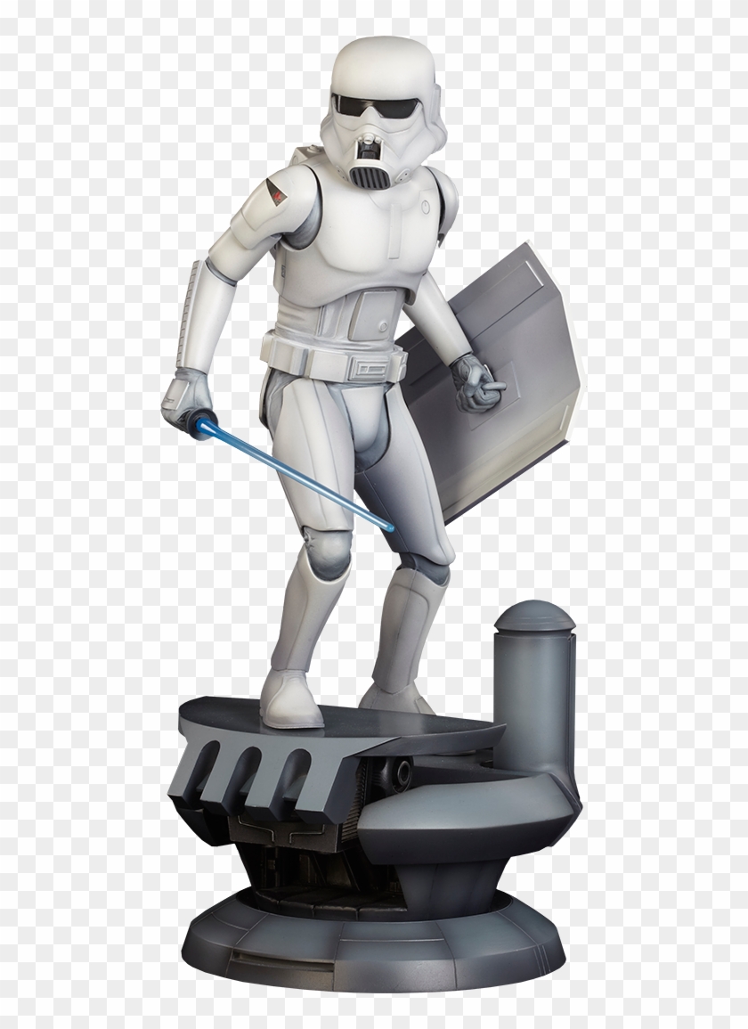 Ralph Mcquarrie Stormtrooper Statue - Star Wars Stormtrooper Saber Clipart #91181