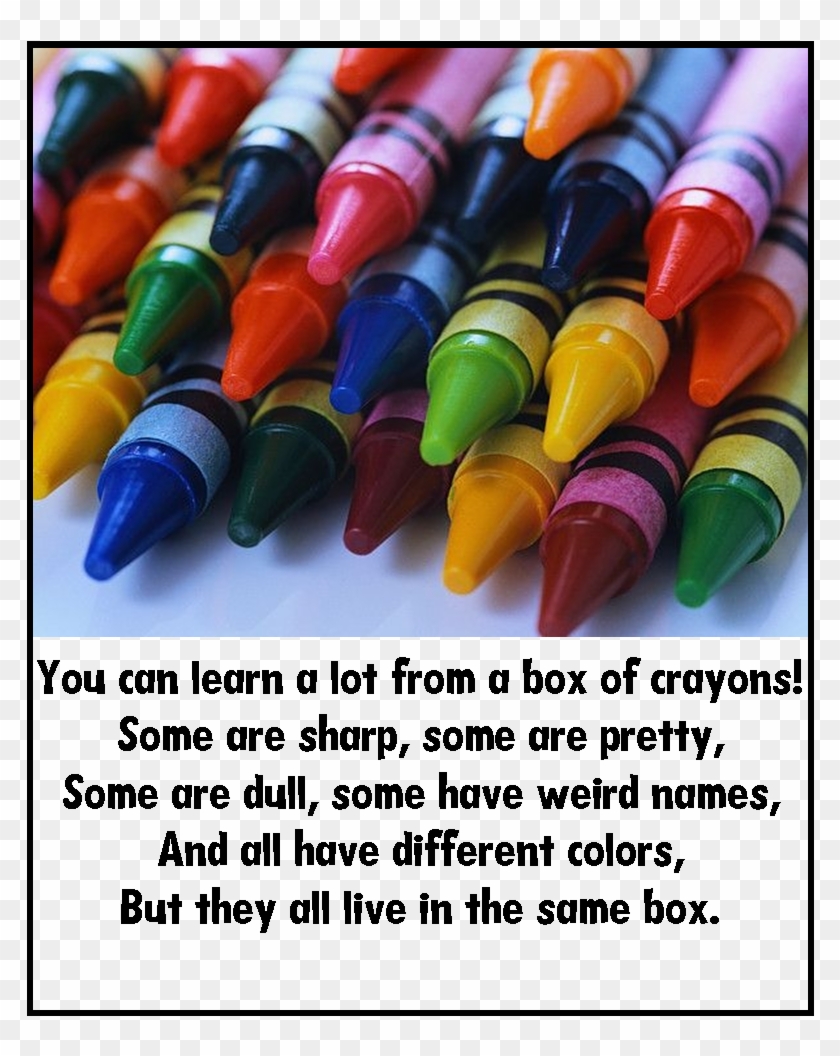 What You Can Learn From Kindergarten Crayons - We Can Learn Alot From Crayons Clipart #91210