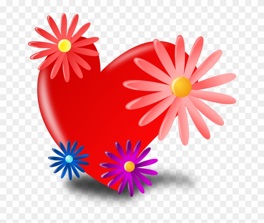 Heart, Flowers, Red, Mothers Day Icon Png Clipart #91360