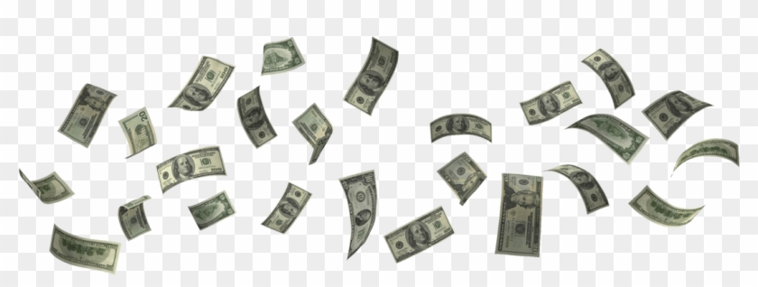Money Falling Png , Png Download - Make It Rain Png Clipart