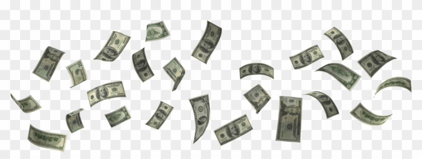 Money Falling Png , Png Download - Make It Rain Png Clipart #91598