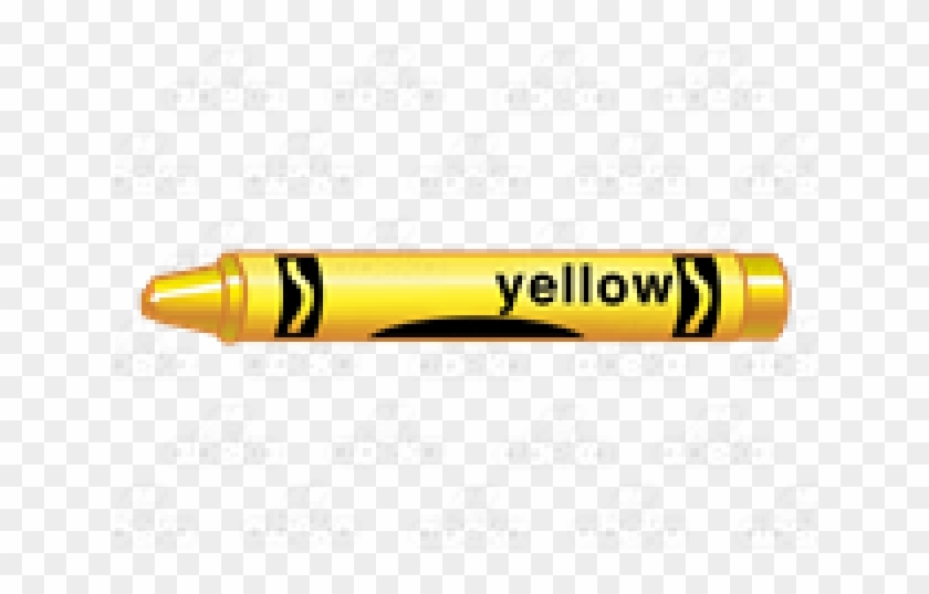 Crayon Clipart Yellow Crayon - Yellow Crayon Clipart - Png Download #91792
