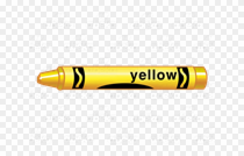 Crayon Clipart Yellow Crayon - Yellow Crayon Clipart - Png Download