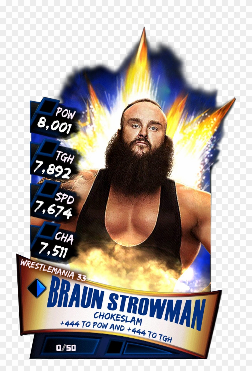 Braunstrowman S3 14 Wrestlemania33 - Wwe Supercard Wrestlemania 33 Undertaker Clipart #92000