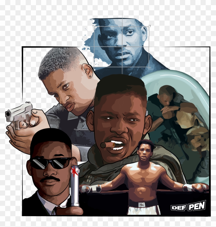 Celebrating 50 Years Of Will Smith - Will Smith I Am Legend Clipart #92049