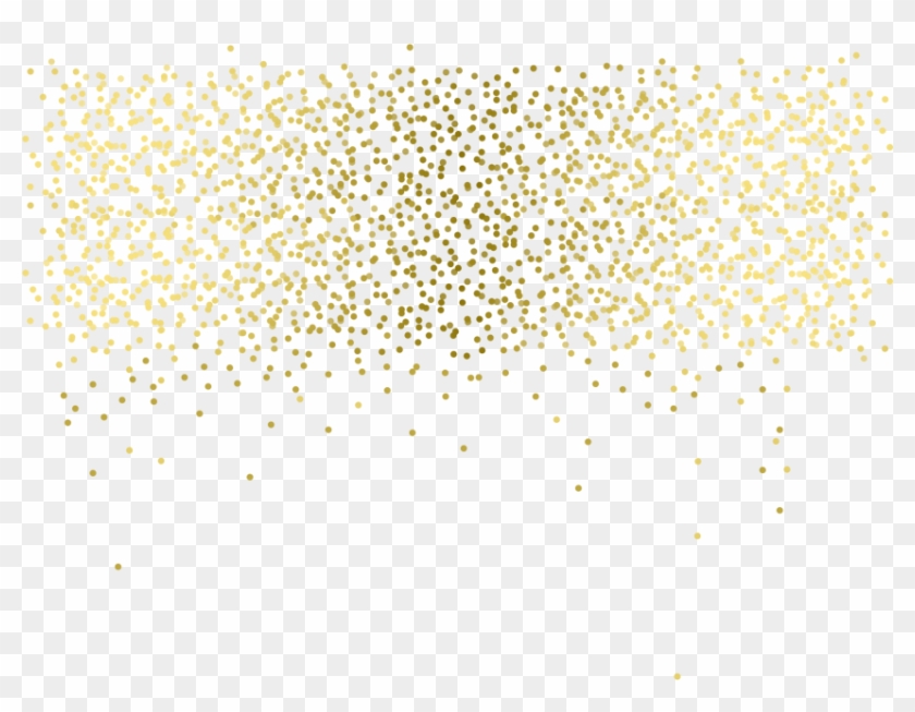 Free Png Download Gold Glitter Confetti Png Images - Gold Confetti Png Transparent Clipart #92127