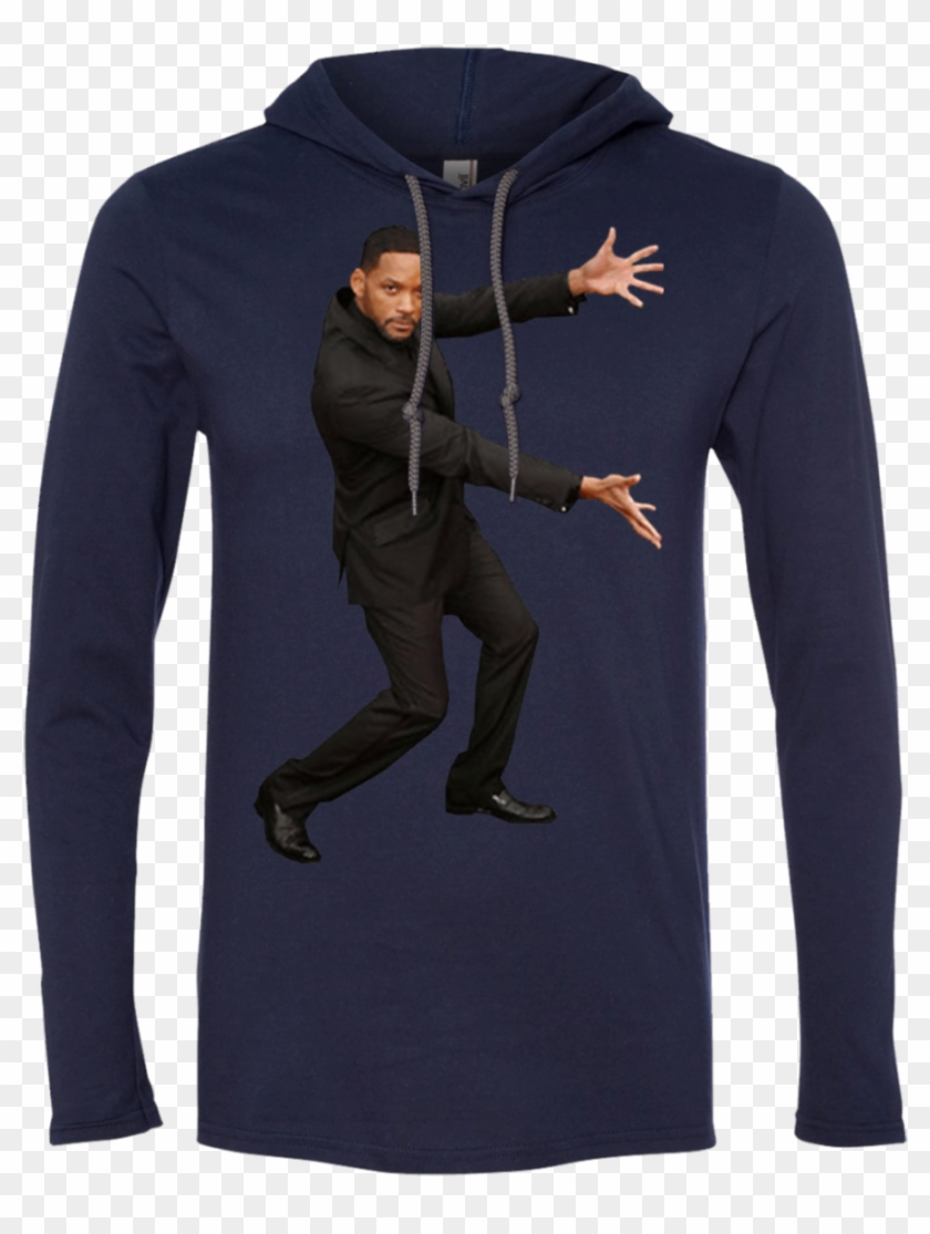 Will Smith Ls T-shirt Hoodie - T-shirt Clipart #92358