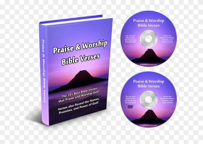 Praise And Worship Bible Verses - Cd Clipart