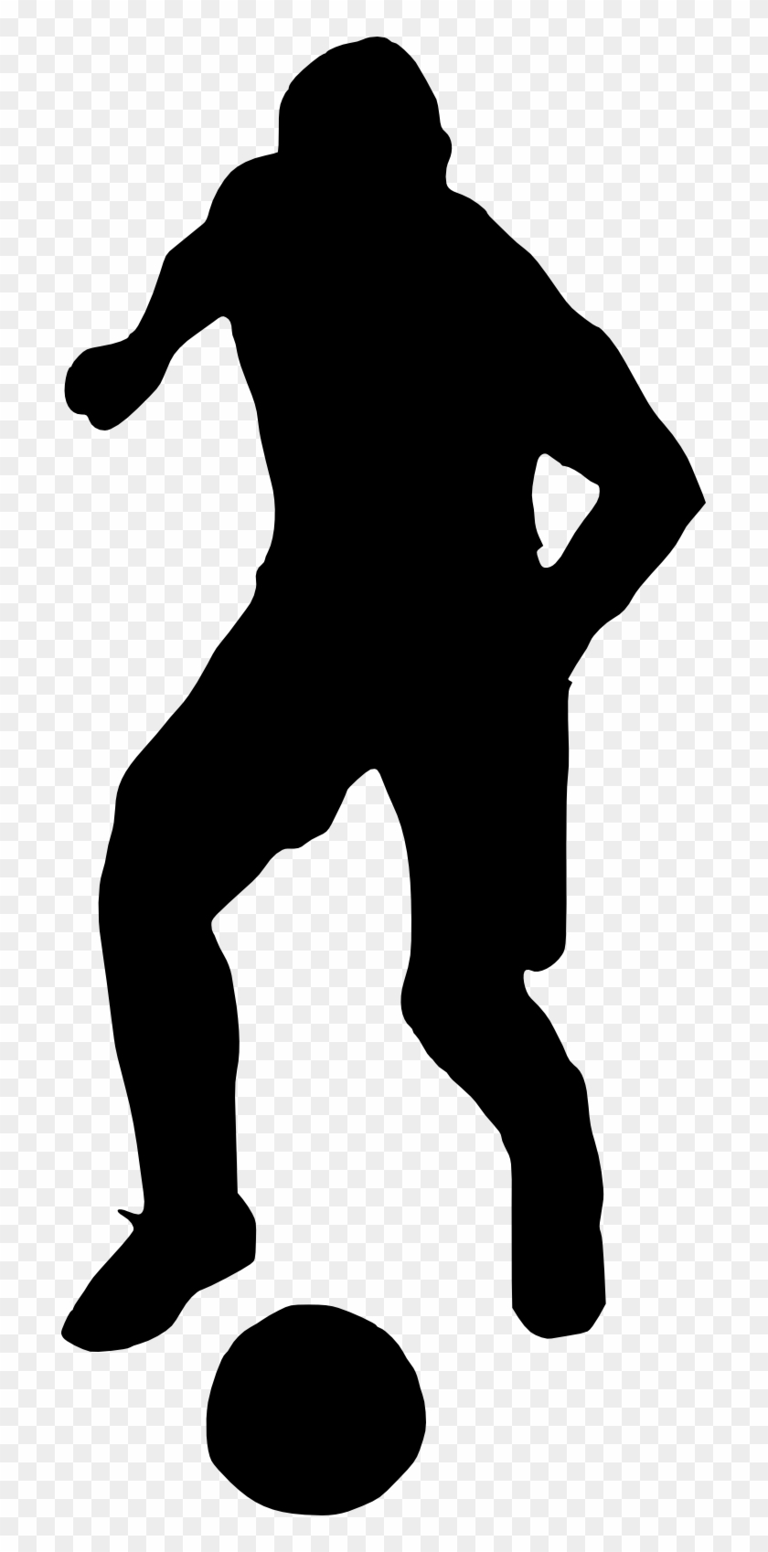 Football Silhouette Png - Football Player Silhouette Png Clipart #92913