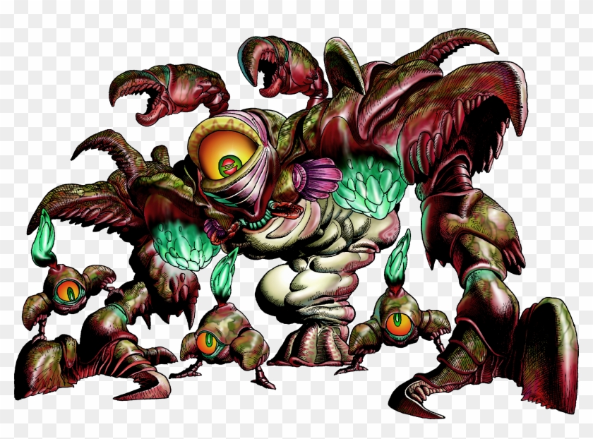 Queen Gohma Artwork - Legend Of Zelda Ocarina Of Time Bosses Clipart