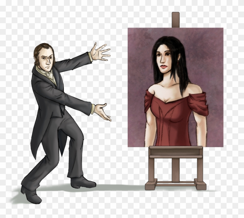 The Painter Does The Will Smith Pose Because It's So - Layers Of Fear Png Clipart #93247