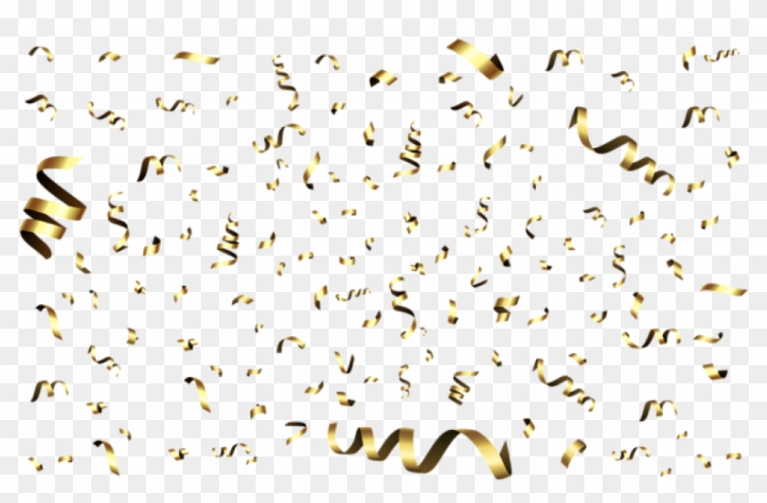 Free Png Download Confetti Gold Transparent Png Images - Gold Transparent Confetti Png Clipart #93249