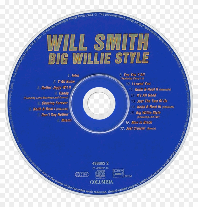 Will Smith Big Willie Style Cd Disc Image - Cd Clipart #93319