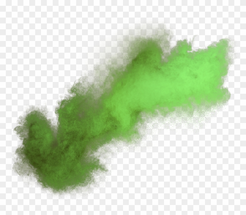 Smoke Png - Green Smoke Transparent Background Clipart