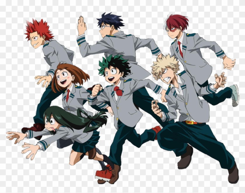 Bokunoheroacademia Sticker - Deku And Bakugo Png Clipart