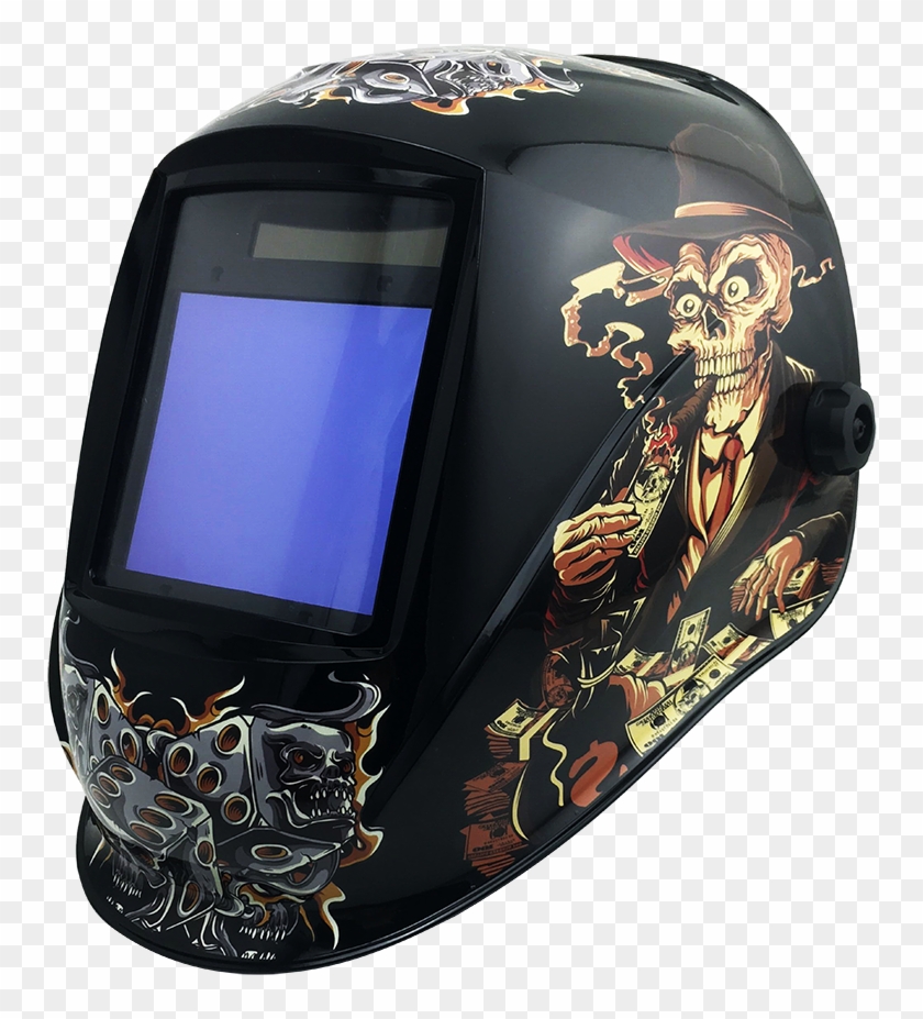 Top Gun Titan Auto-darkening Welding Helmet Rich Smoke Clipart
