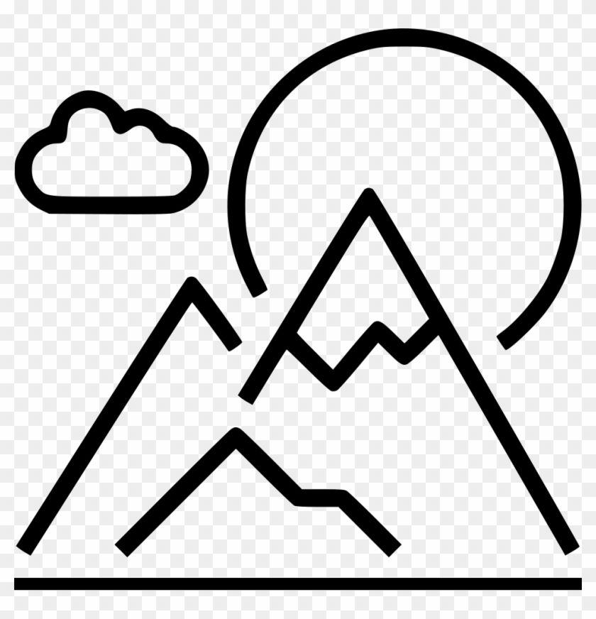 Png File Svg - Mountain Icon Png Transparent Clipart #93625