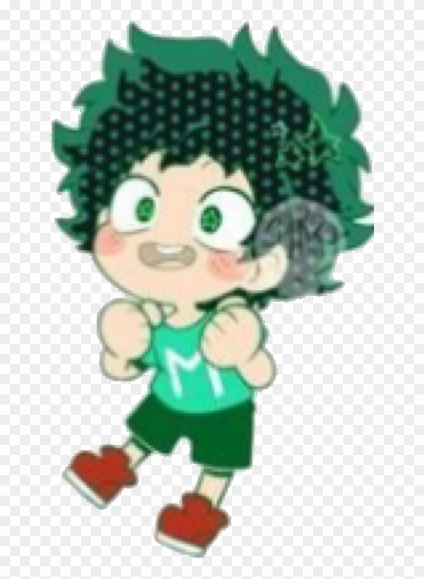 Izukumidoriya Izuku Midoriya Deku Bnha Maincharacter - Cartoon Clipart