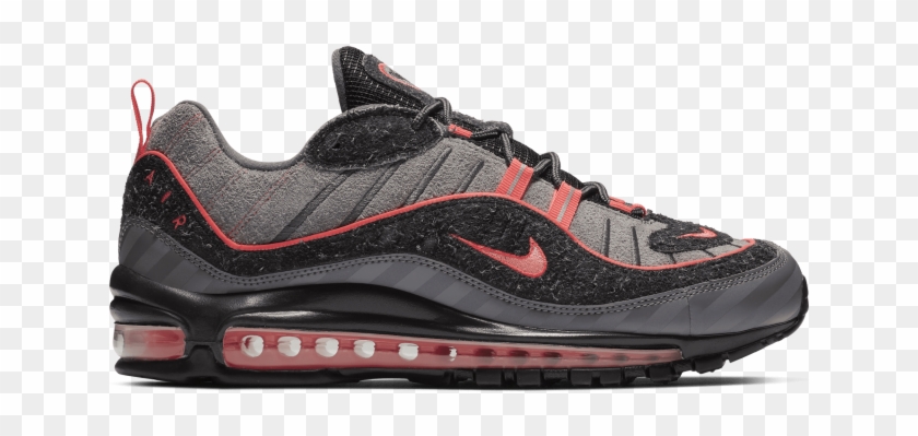 Nike Air Max 98 Gunsmoke Lava Glow Thunder Grey Oil - Nike Air Max 98 Mens Clipart #93732