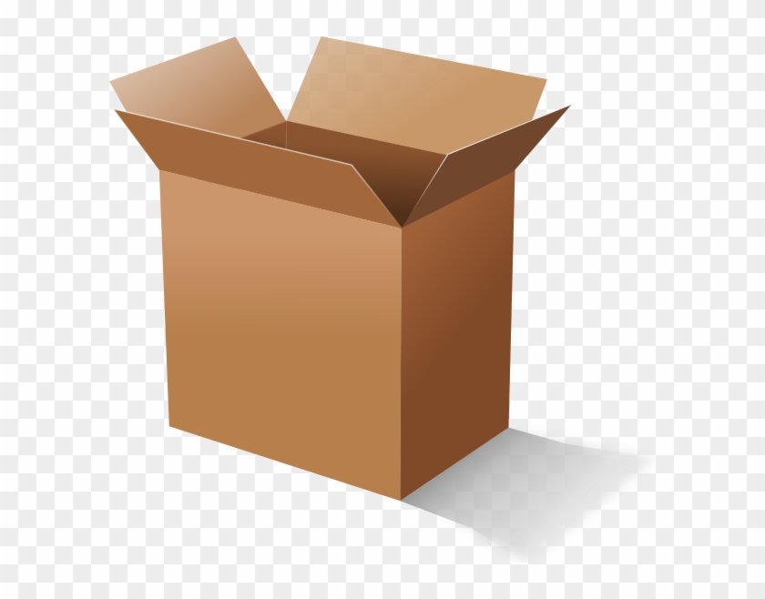 Boxes Clipart Png - Cardboard Box Transparent Png #93812