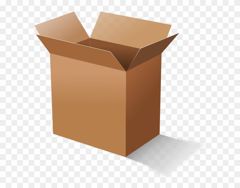 Boxes Clipart Png - Cardboard Box Transparent Png