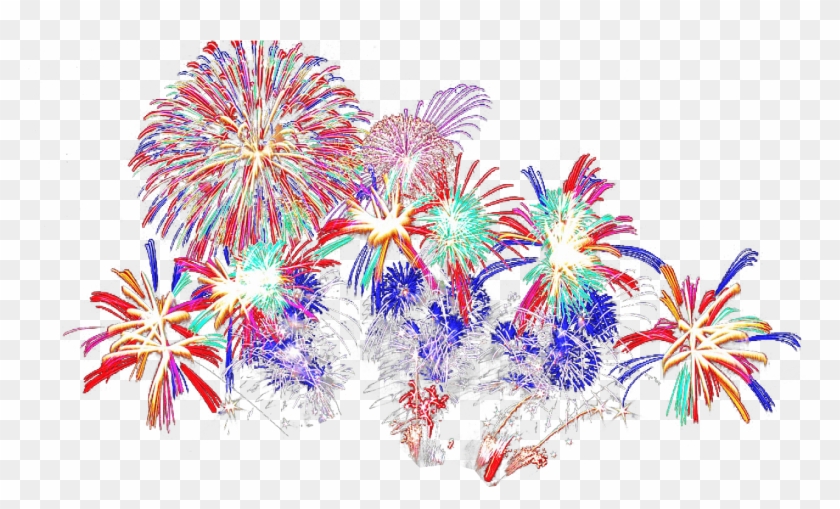 Fireworks - Transparent Background Fireworks Gif Png Clipart