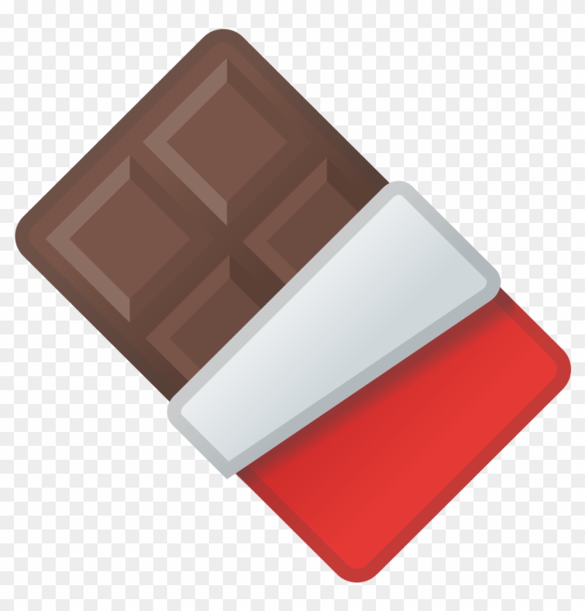 Chocolate Bar Icon - Emoji Chocolate Clipart