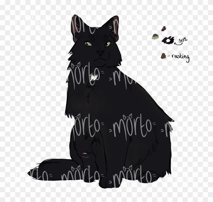 -deku On Toyhouse - Black Cat Clipart