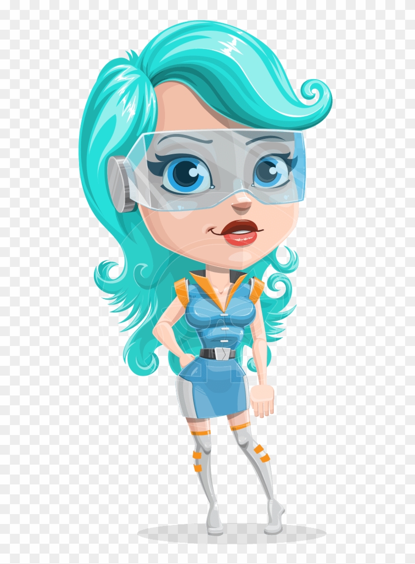 Future Vector - Future Girl Clip Art - Png Download