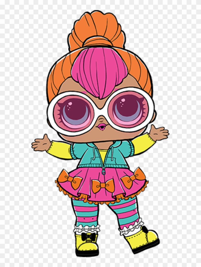 Doll Drawing, Biscuit, Lol Dolls, Surprise Baby, Surprise - Neon Qt Lol Doll Clipart #94192