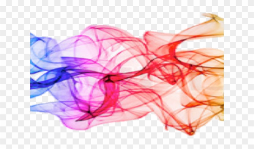 Colored Smoke Png Transparent Images - Blue And Red Smoke Png Clipart