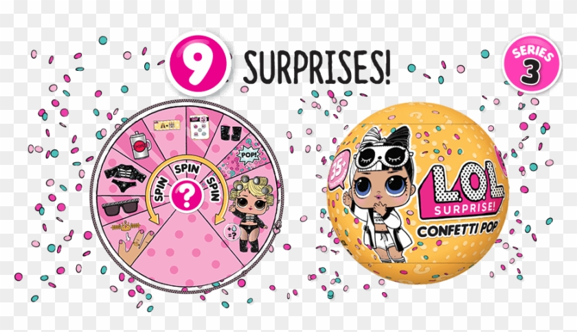Lol Confetti Pop Png Clipart #94418