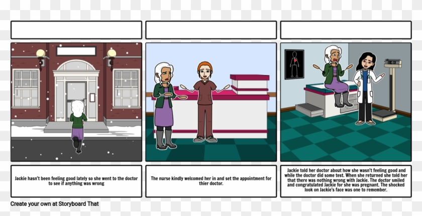 The Surprise - Cartoon Clipart #94679