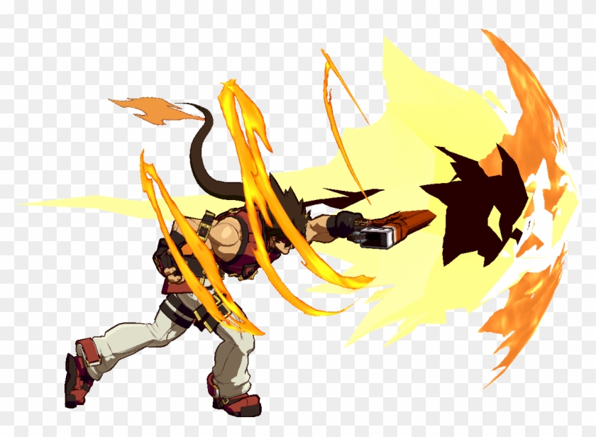 Ggxrd Sol Tyrantrave2 - Cartoon Clipart