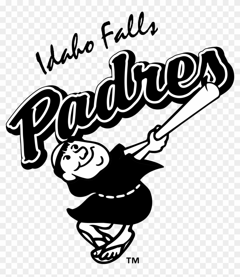 Idaho Falls Padres Logo Png Transparent - San Diego Padres Friar Clipart