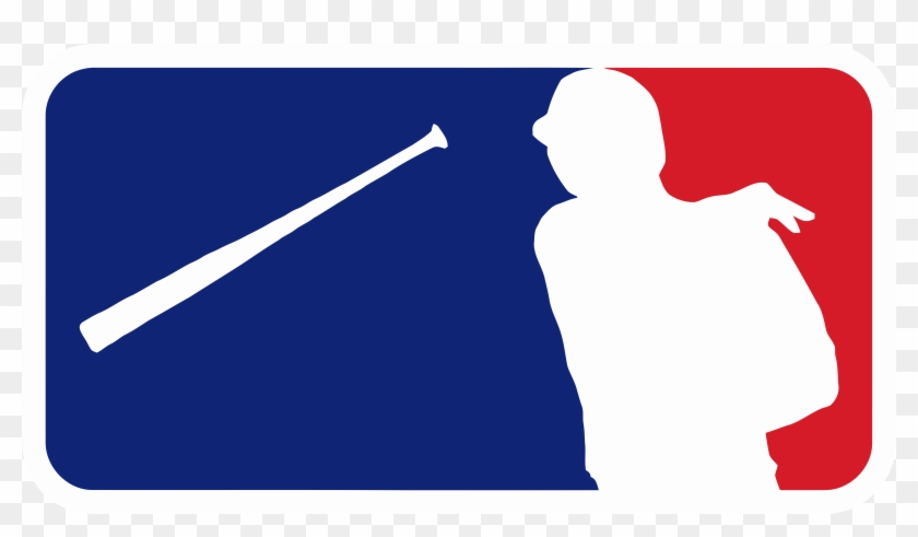 Bautista Bat Flip Mlb Logo Clipart #94931