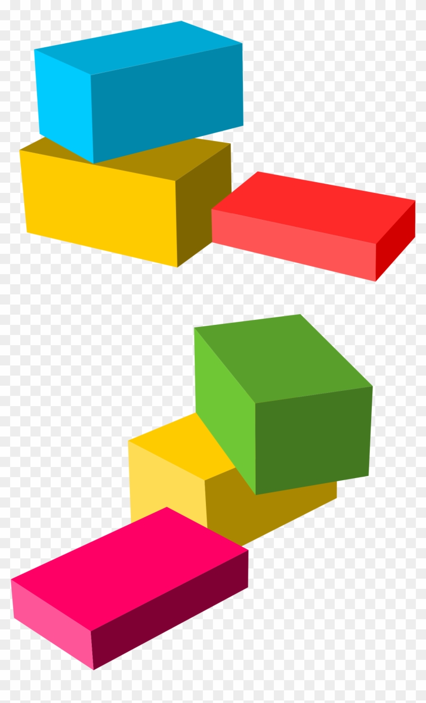 This Free Icons Png Design Of Colored Boxes , Png Download - Box Clipart