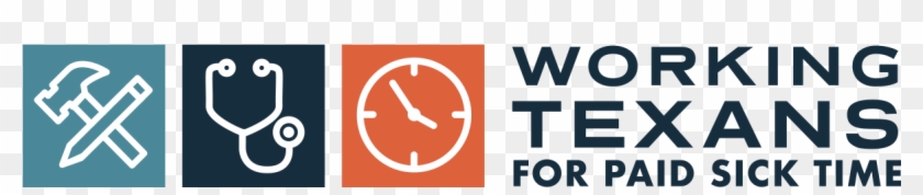 Working Texan's For Paid Sick Leave Working Texan's - Working Texas For Paid Sick Time Clipart #95193