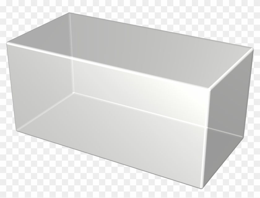 Png Black And White Stock Clipart Box For Free Download - 3d Rectangle Transparent Background