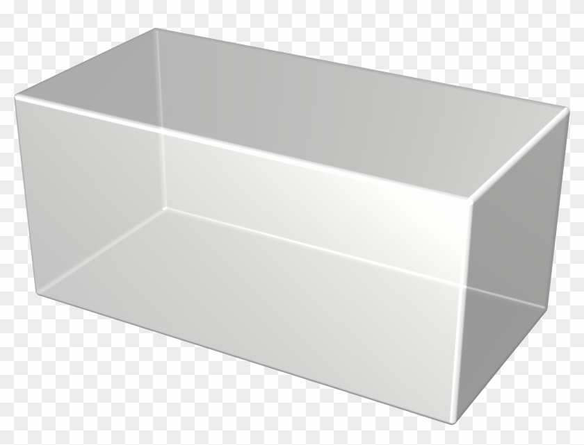 Png Black And White Stock Clipart Box For Free Download - 3d Rectangle Transparent Background #95227