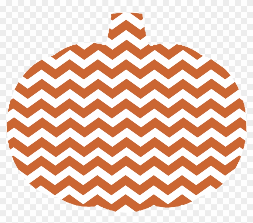 28 Collection Of Chevron Pumpkin Clipart - Plate - Png Download #95358